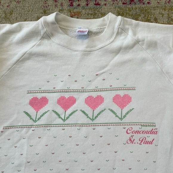 Vintage 1980s Concordia St. Paul Travel Tourism Vacation Crewneck 80s Sweatshirt - Picture 4 of 7